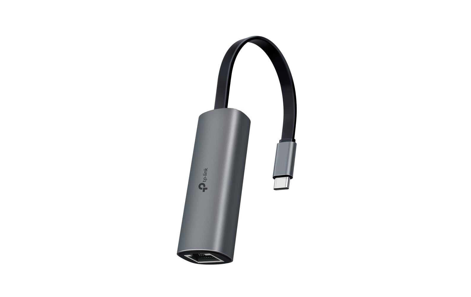 TP-Link UE302C Netzwerkadapter USB-C zu RJ-45 – 2,5 Gbit/s, für Windows/Mac/Linux, Android/ChromeOS/iOS