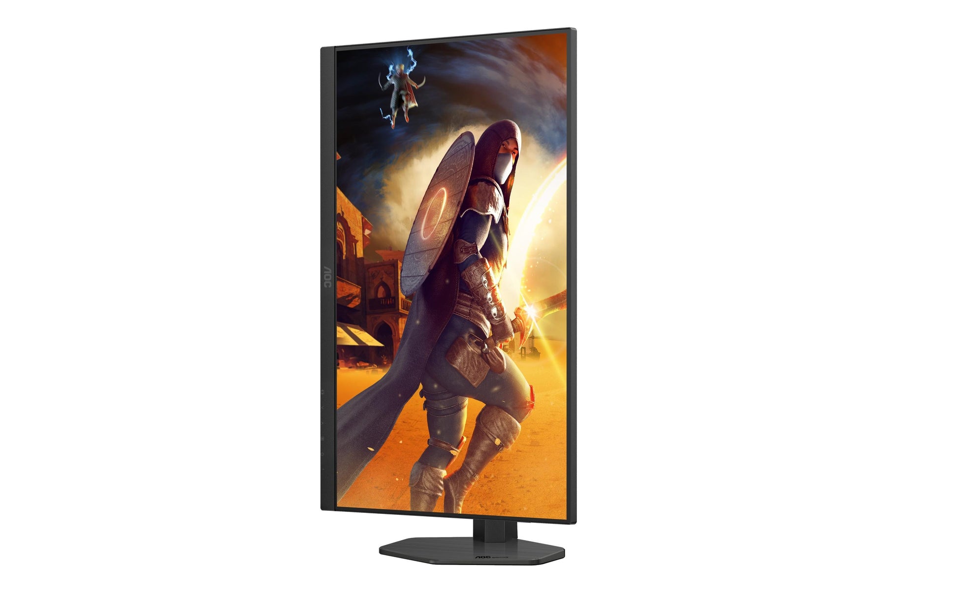 AOC Q27G4ZR – Monitor, 27", 2560 × 1440 (WQHD), IPS, 260 Hz, Adaptive Sync, Lautsprecher, Rot