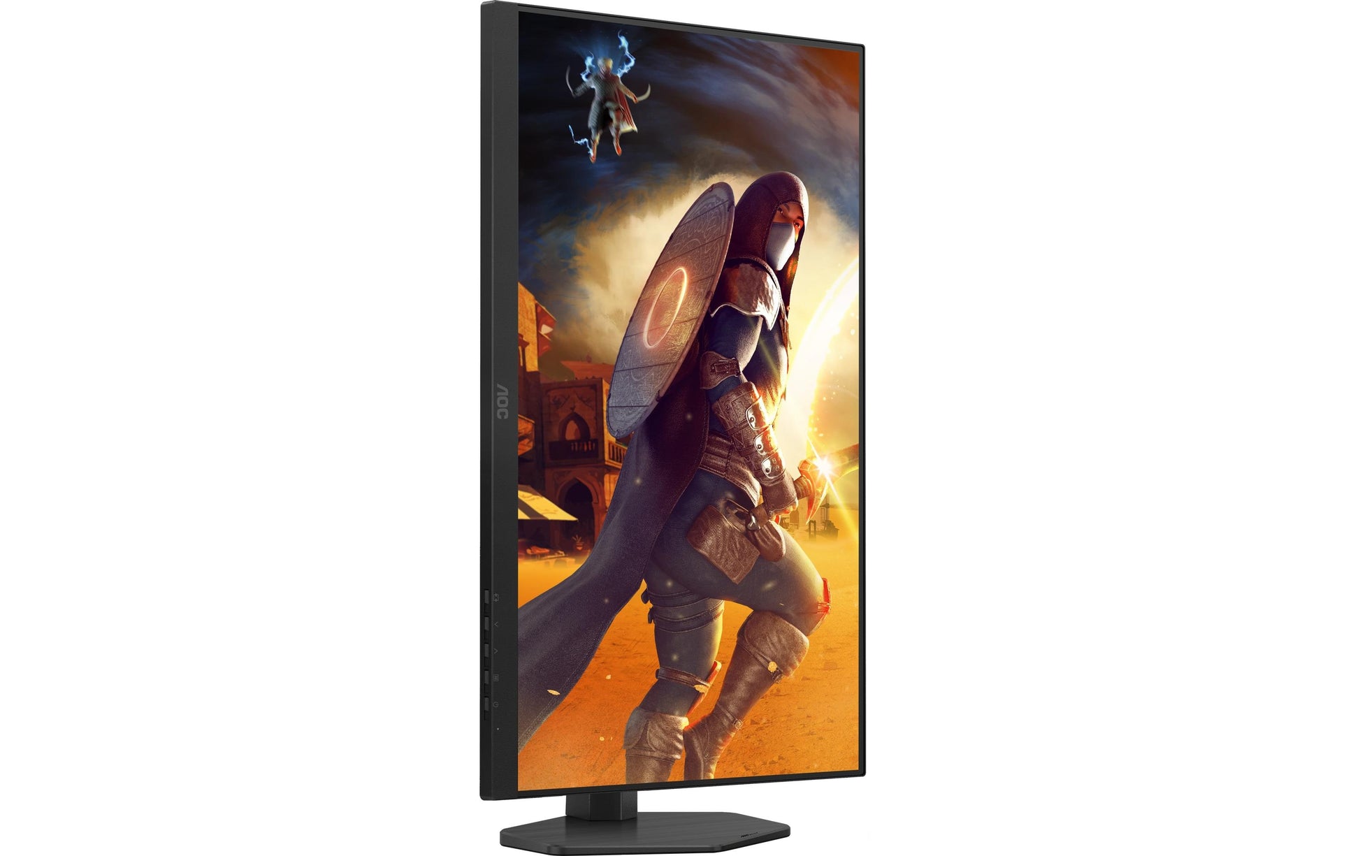 AOC Q27G4ZR – Monitor, 27", 2560 × 1440 (WQHD), IPS, 260 Hz, Adaptive Sync, Lautsprecher, Rot