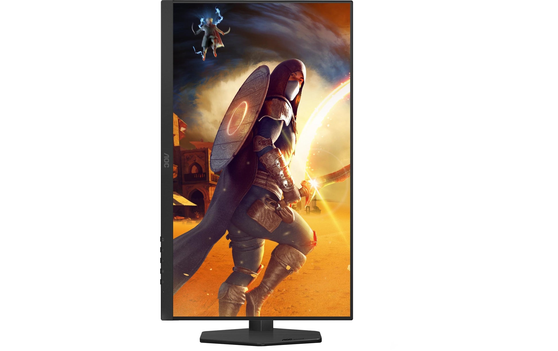 AOC Q27G4ZR – Monitor, 27", 2560 × 1440 (WQHD), IPS, 260 Hz, Adaptive Sync, Lautsprecher, Rot