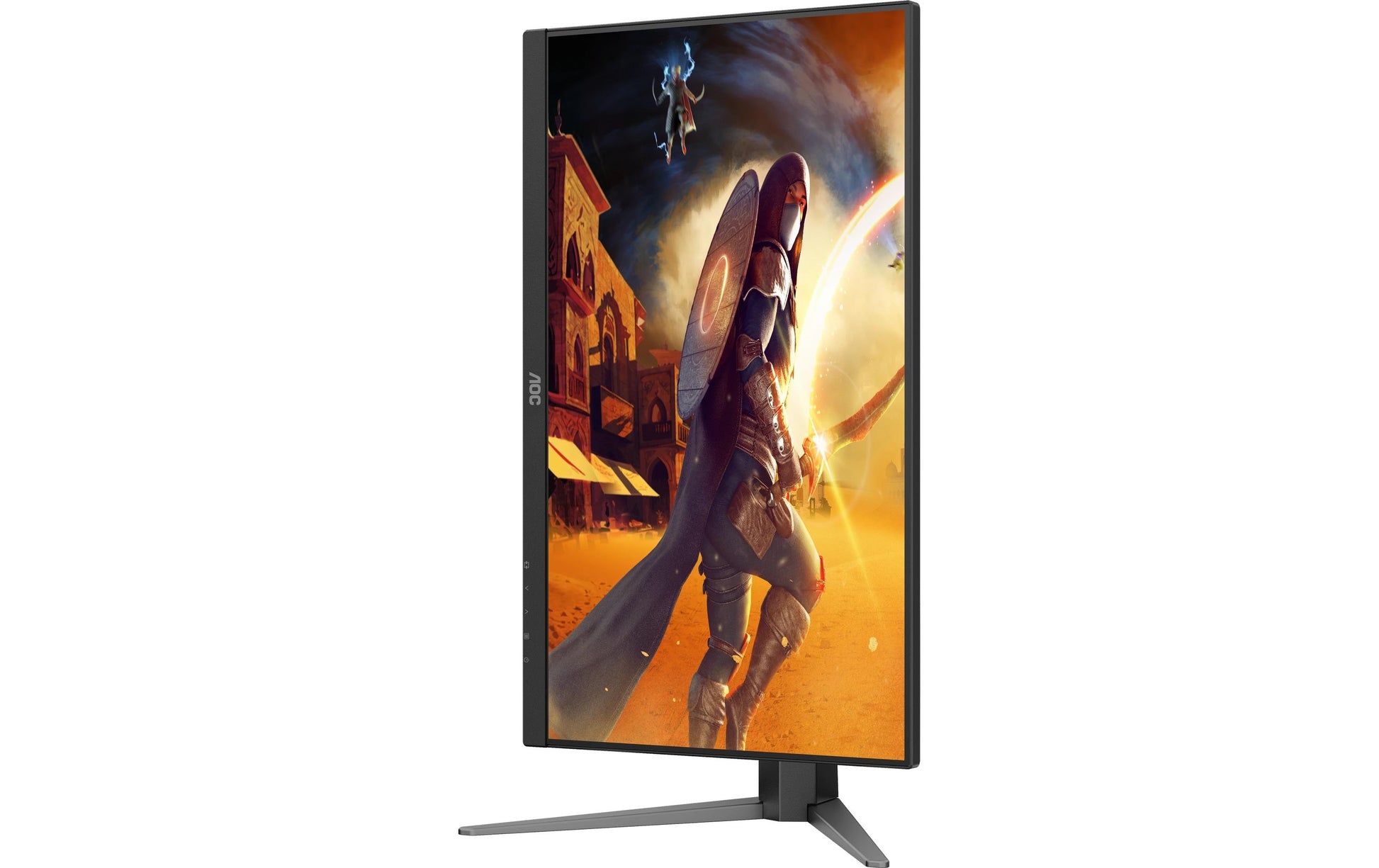 AOC 27G4HA – Monitor, 27", 1920 × 1080 (Full HD), IPS, 200 Hz, Adaptive Sync, Integrierte Lautsprecher, Rot