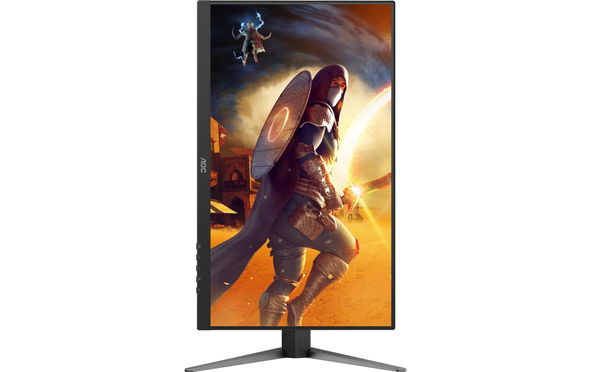 AOC 27G4HA – Monitor, 27", 1920 × 1080 (Full HD), IPS, 200 Hz, Adaptive Sync, Integrierte Lautsprecher, Rot