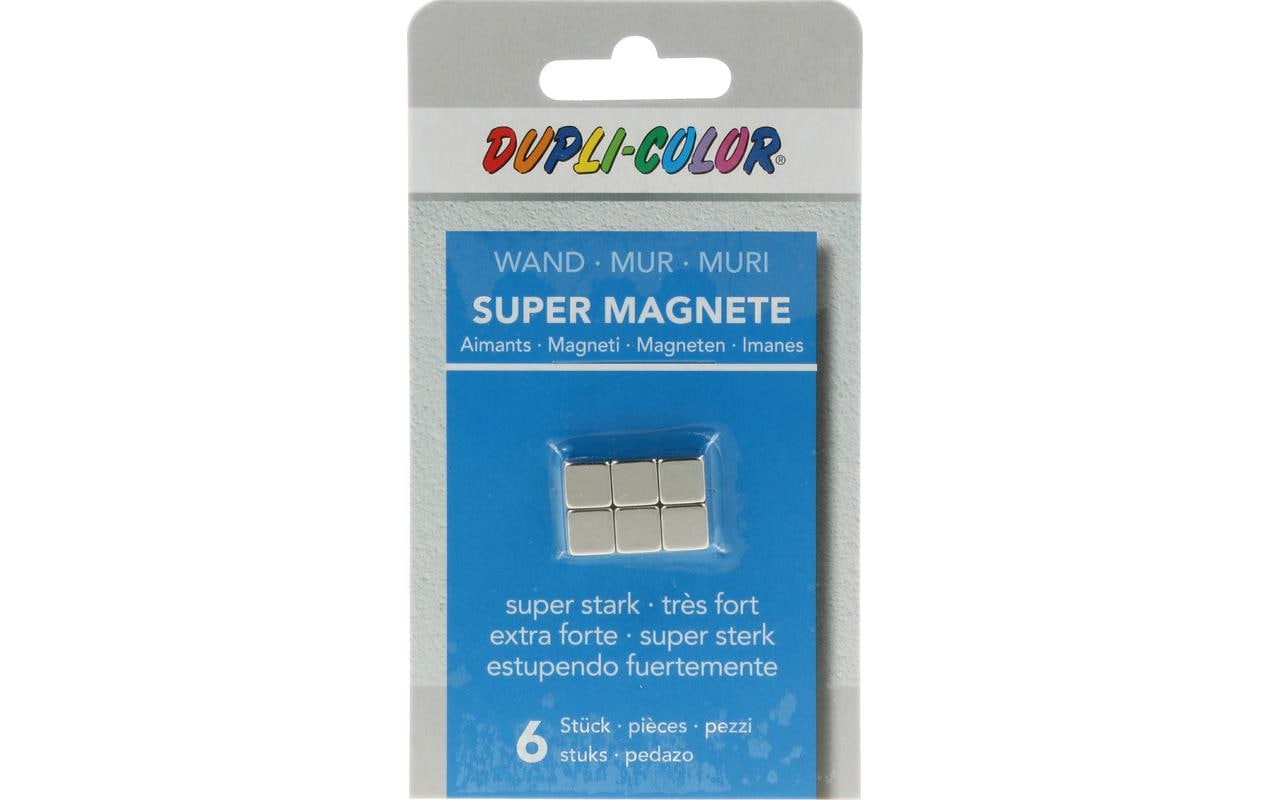 Dupli-color Starter-Kit – für Whiteboards, inkl. 6 Magnete, 8 × 8 × 8 mm, silber