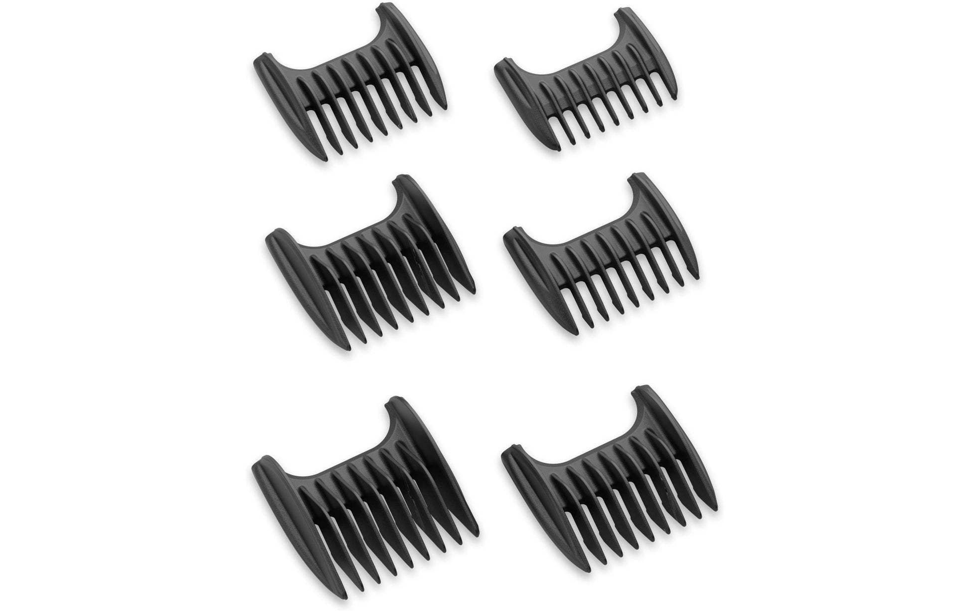 Valera Haarschneider & Trimmer – 0,8–3 mm Schnittlänge, mit Kammaufsatz – Schwarz, Silber matt