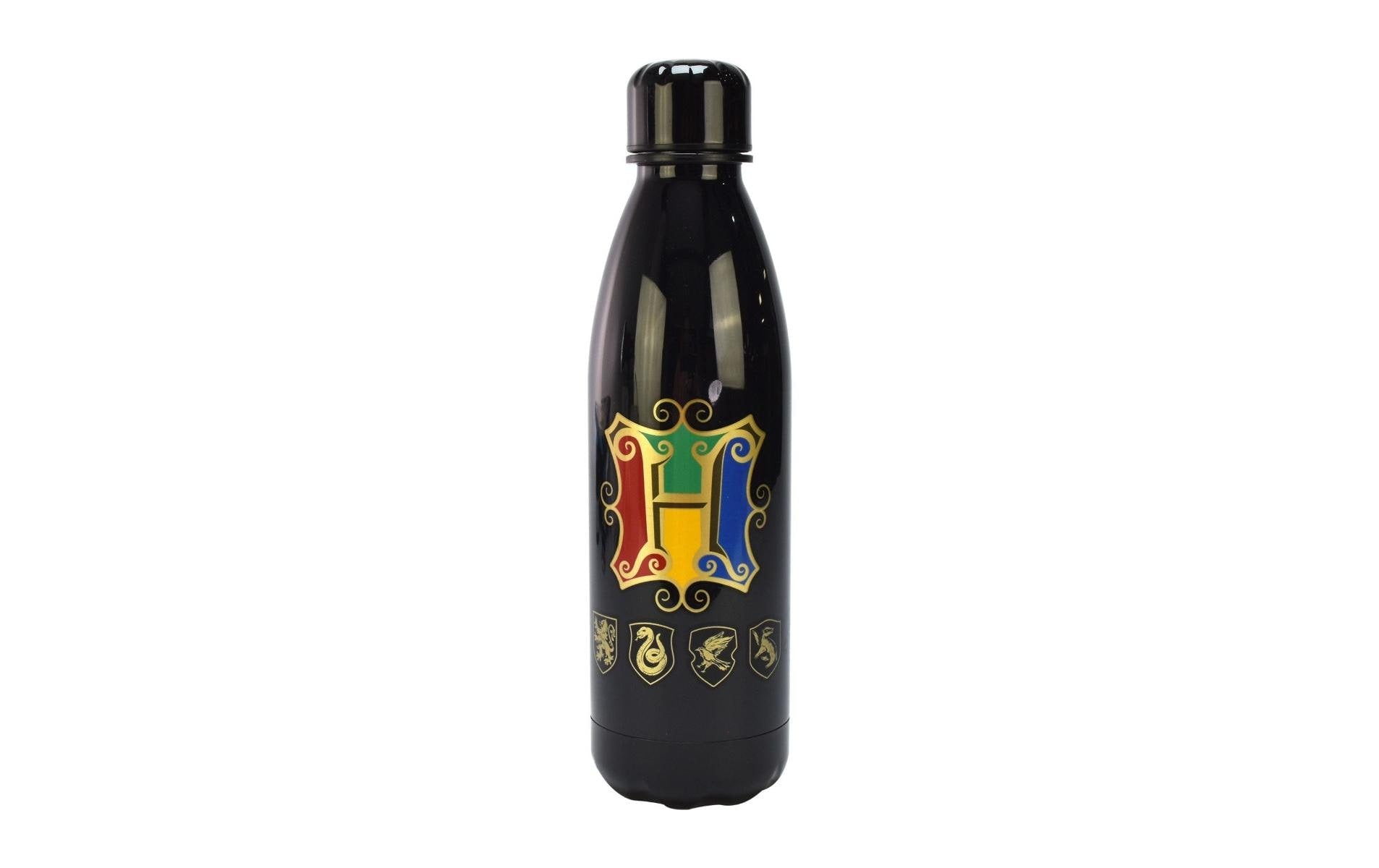 Thumbs Up Harry Potter Trinkflasche 650 ml – Kunststoff, Klappdeckel, Schwarz, Gelb