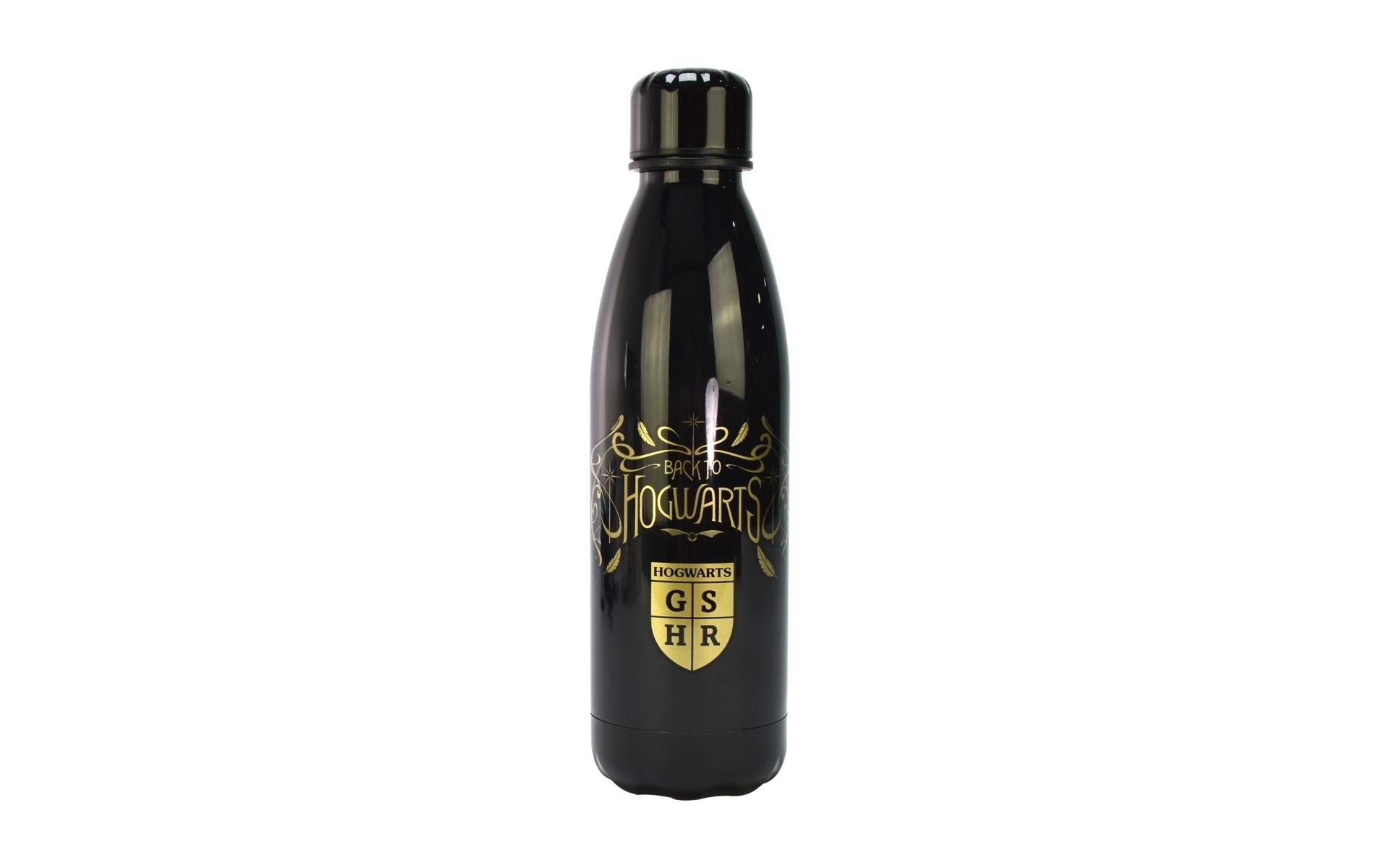 Thumbs Up Harry Potter Trinkflasche 650 ml – Kunststoff, Klappdeckel, Schwarz, Gelb