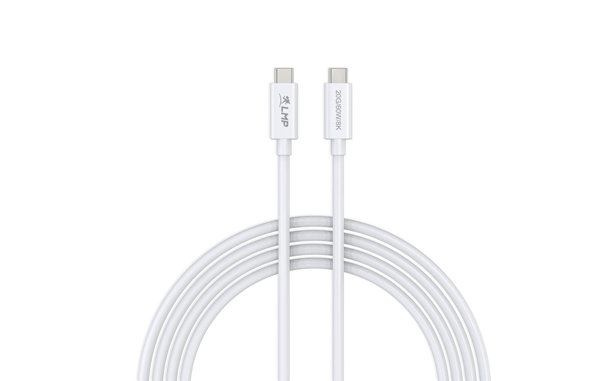 LMP USB-Kabel, USB-C zu USB-C, 3 m, USB4, Lade-/Datenkabel