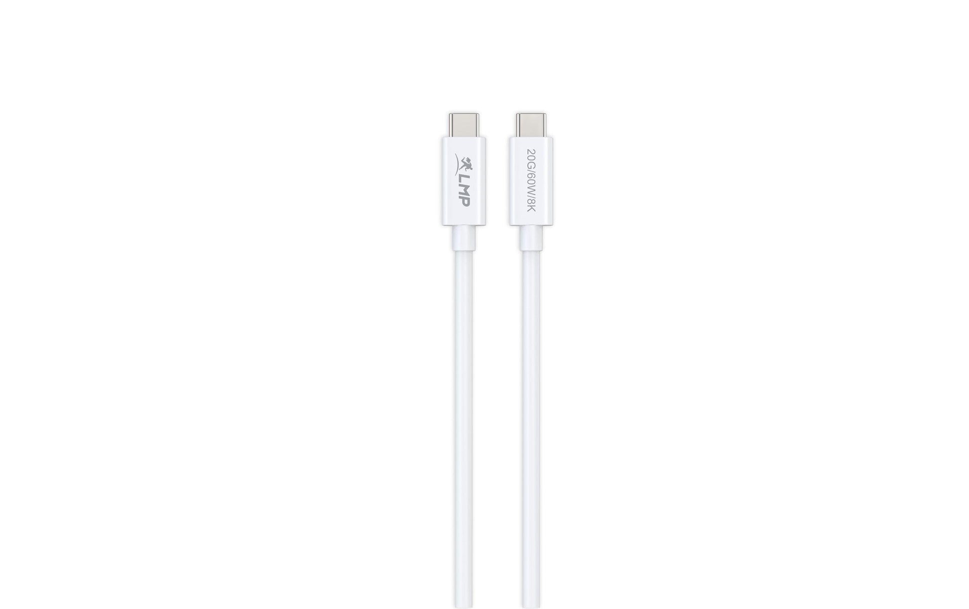 LMP USB-Kabel, USB-C zu USB-C, 3 m, USB4, Lade-/Datenkabel