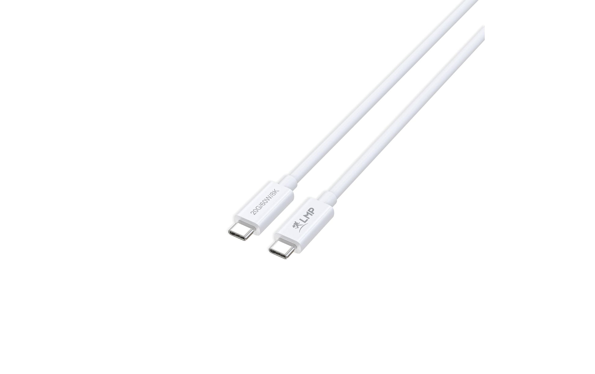 LMP USB-Kabel, USB-C zu USB-C, 3 m, USB4, Lade-/Datenkabel