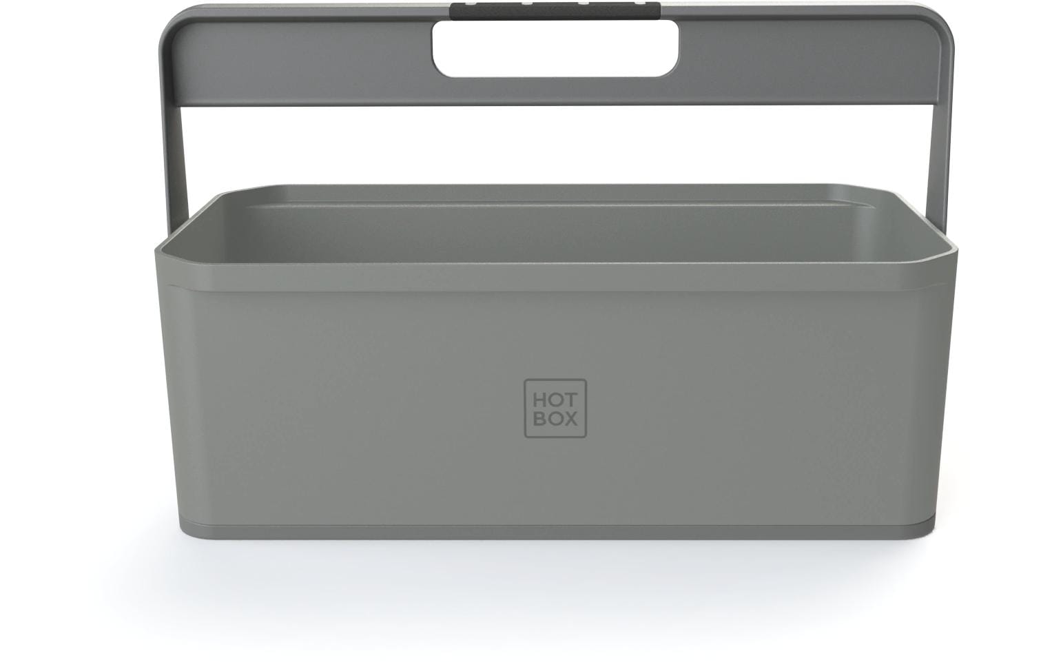 Hotbox Schubladenelement – 2 Schubladen, mit Softgrip, Grau, Polypropylen (PP), B 356 × H 230 × T 179 mm