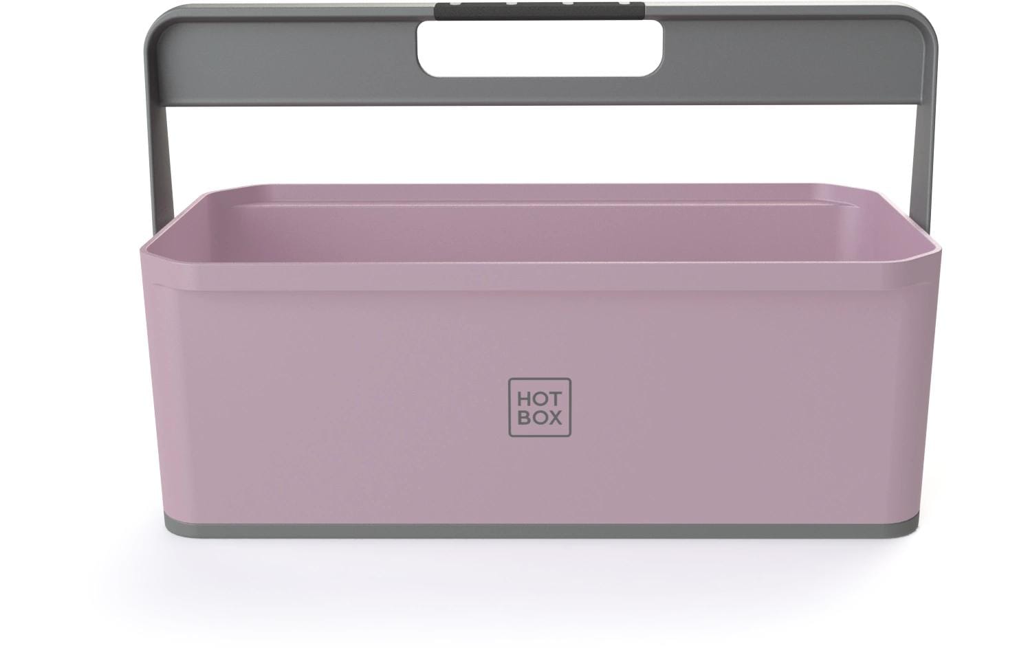 Hotbox Schubladenelement – 2 Schubladen, Violett, Polypropylen (PP), B 356 × H 230 × T 179 mm