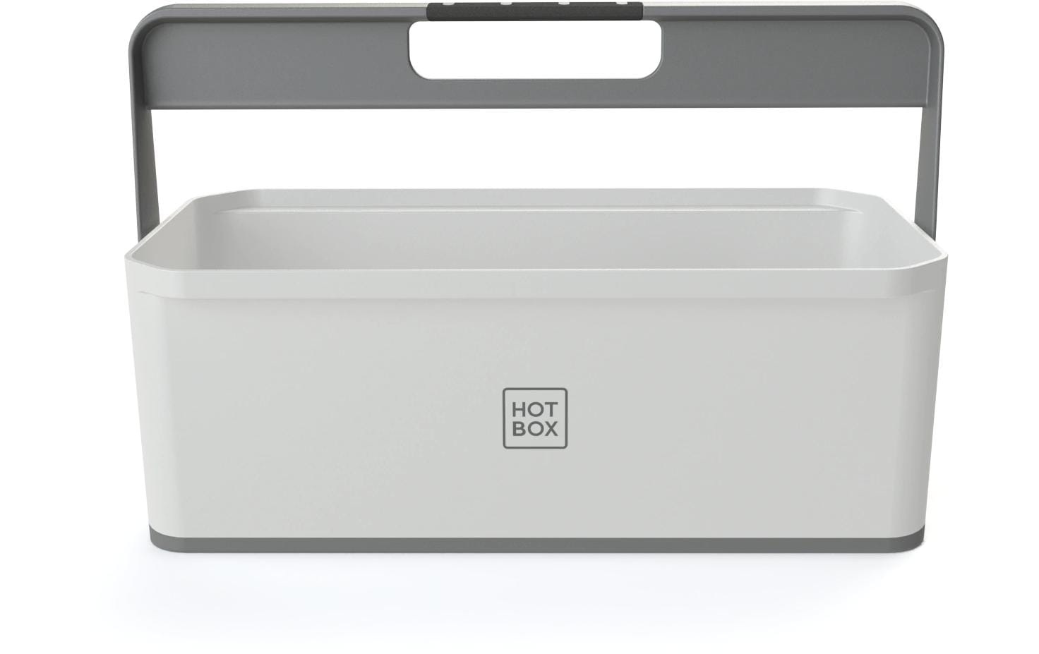Hotbox Schubladenelement – 2 Schubladen, mit Softgrip, weiss, Polypropylen (PP), B 356 × H 230 × T 179 mm