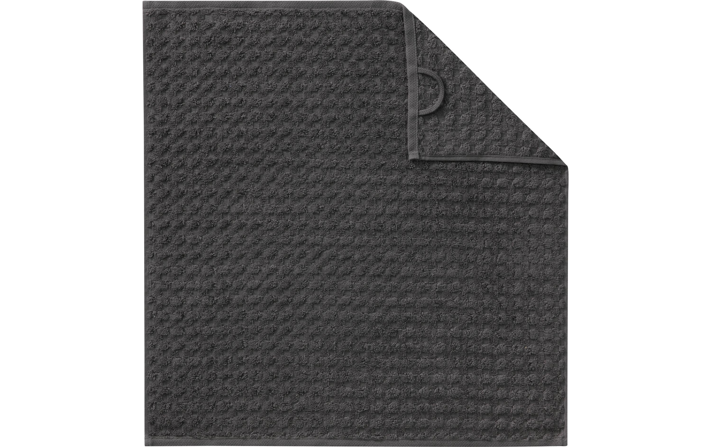 Cawö Küchenfrottiertuch Uni Pro – Basalt, 50 × 50 cm, Baumwolle