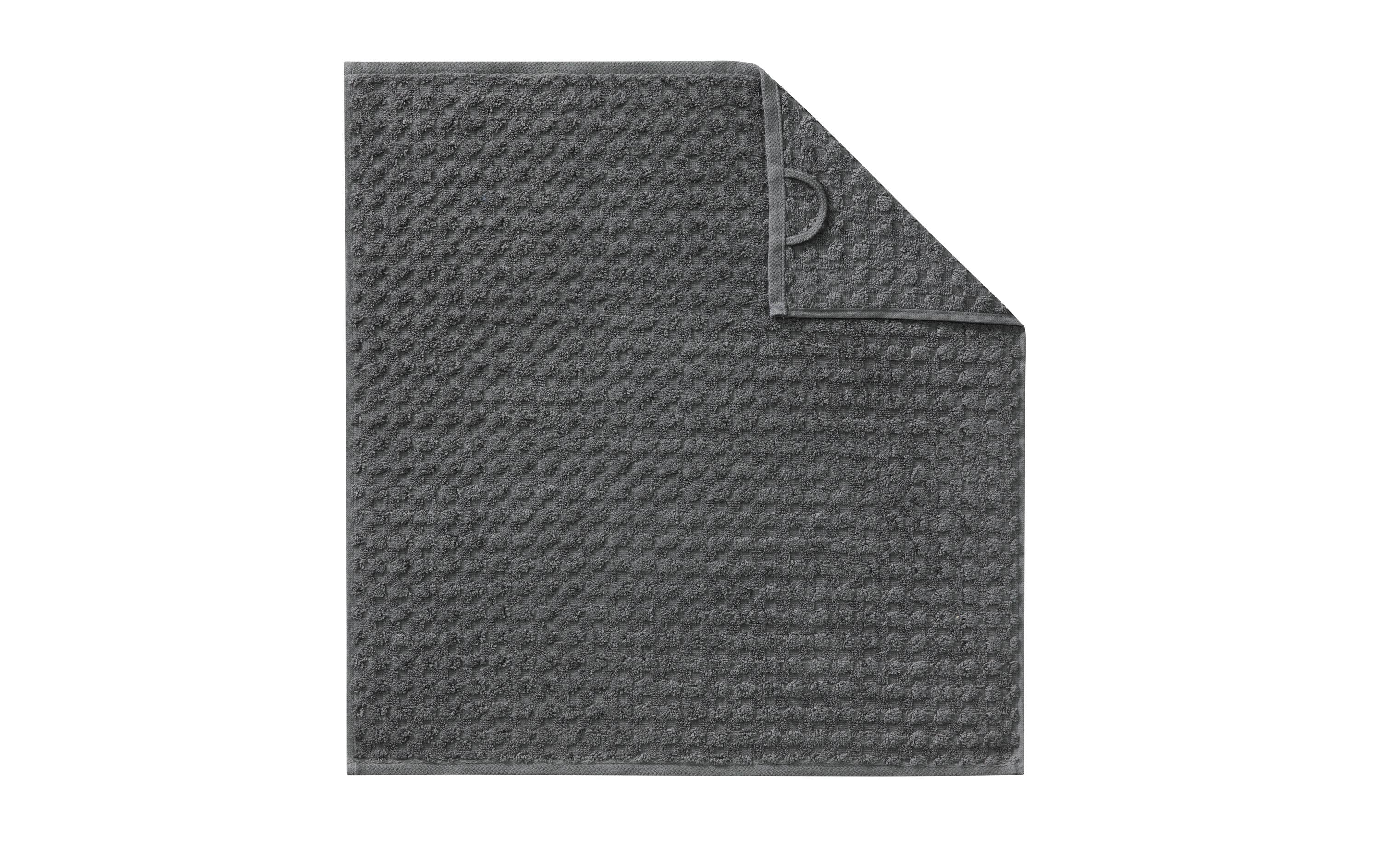 Cawö Geschirrtuch Uni Pro – 50 × 50 cm, Anthrazit, Baumwolle