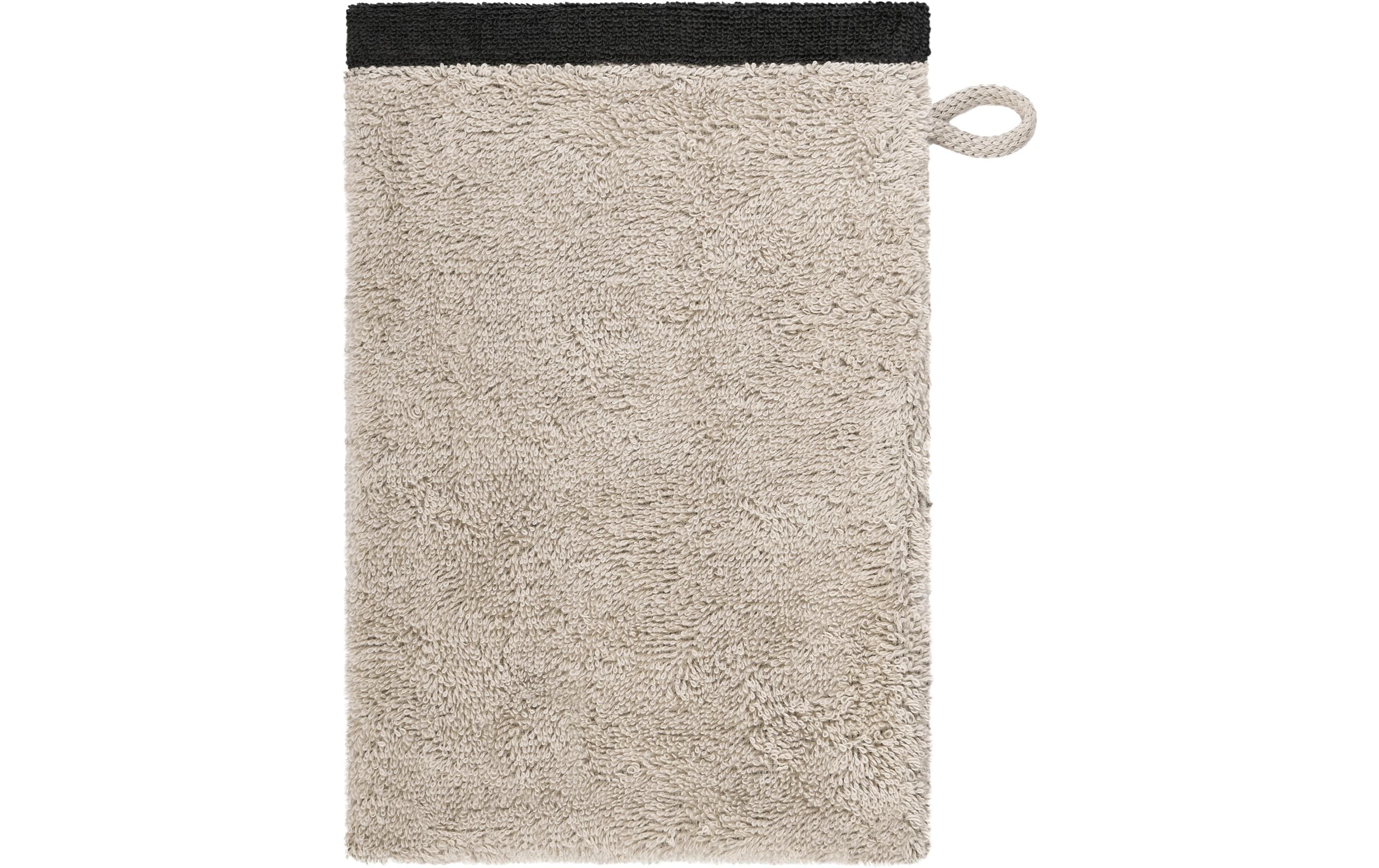 Cawö Waschhandschuh Lifestyle Splash – 16×22 cm, Baumwolle, Braun