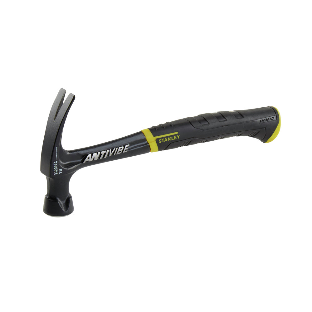 Stanley FatMax Klauenhammer AntiVibe – 325 × 35 × 130 mm, Gummigriff