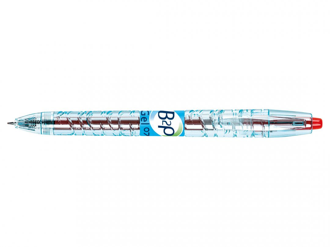 Pilot B2P Gelschreiber, Druckmechanik – Rot, Spitze 0,7 mm, schnelltrocknend, nachfüllbar