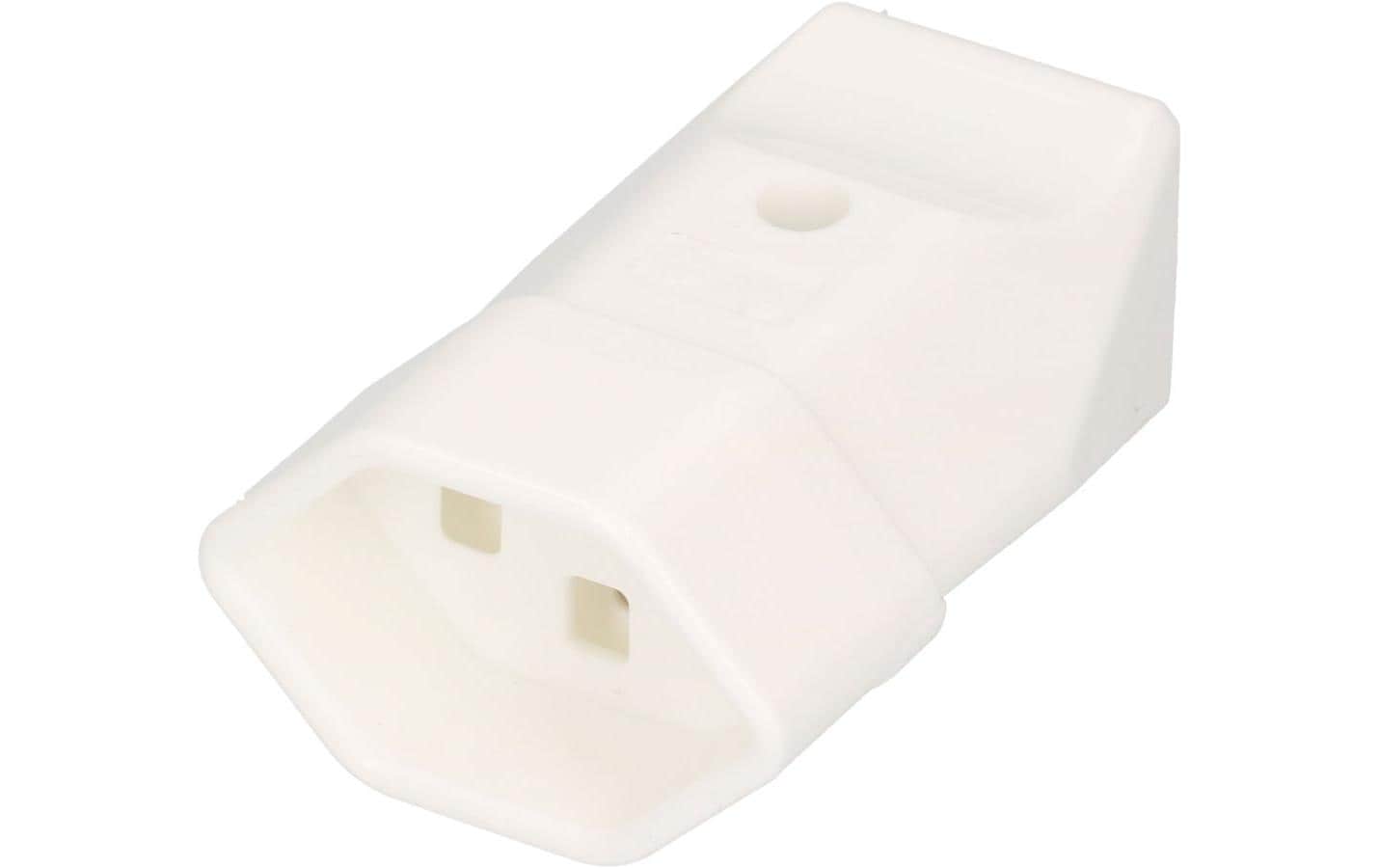 Max Hauri AG Max Hauri Adapterkabel, T23–Schraubklemme – Weiss