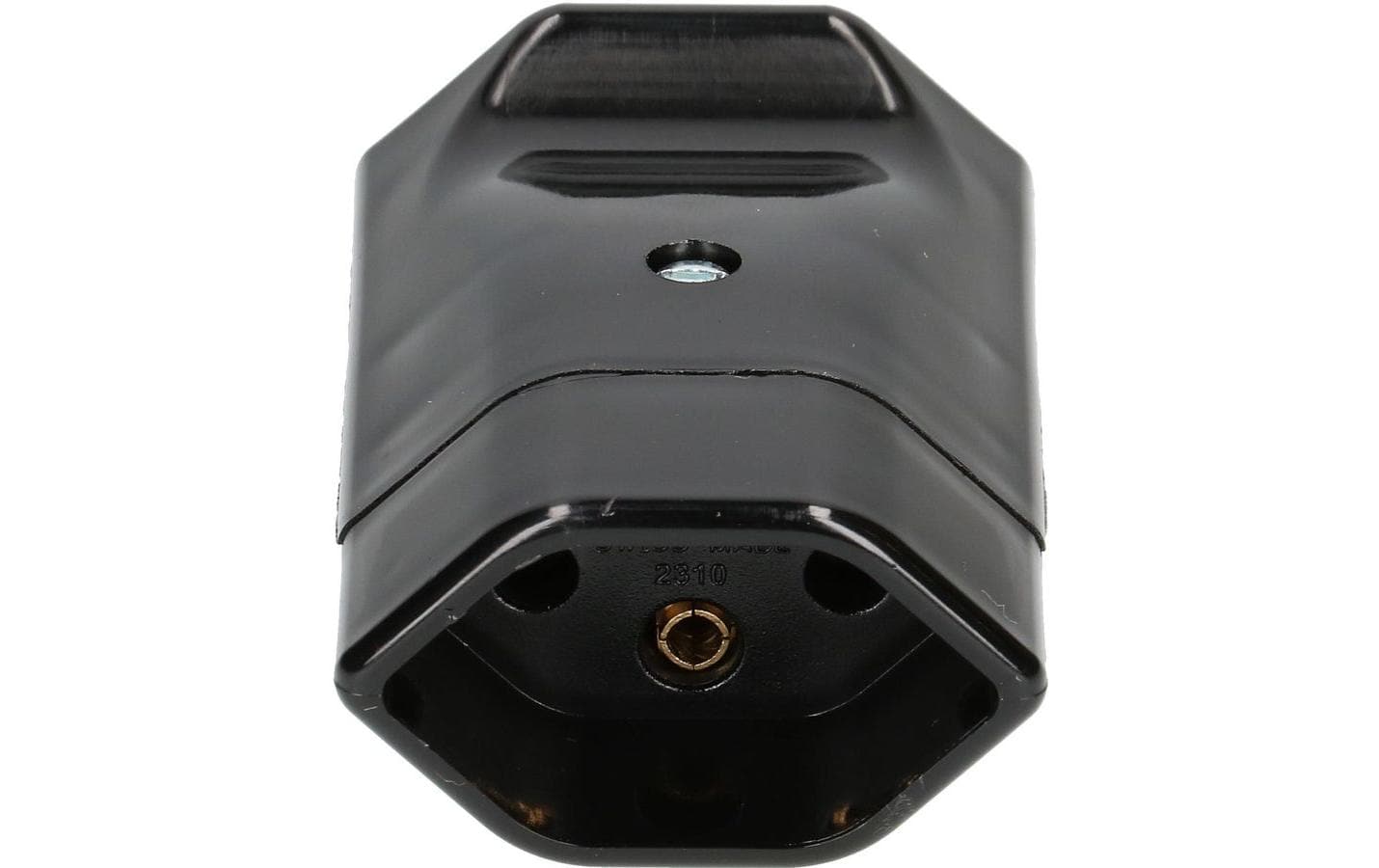 Max Hauri AG Max Hauri Adapterkabel, T13–Schraubklemme, 230 V 10 A – schwarz