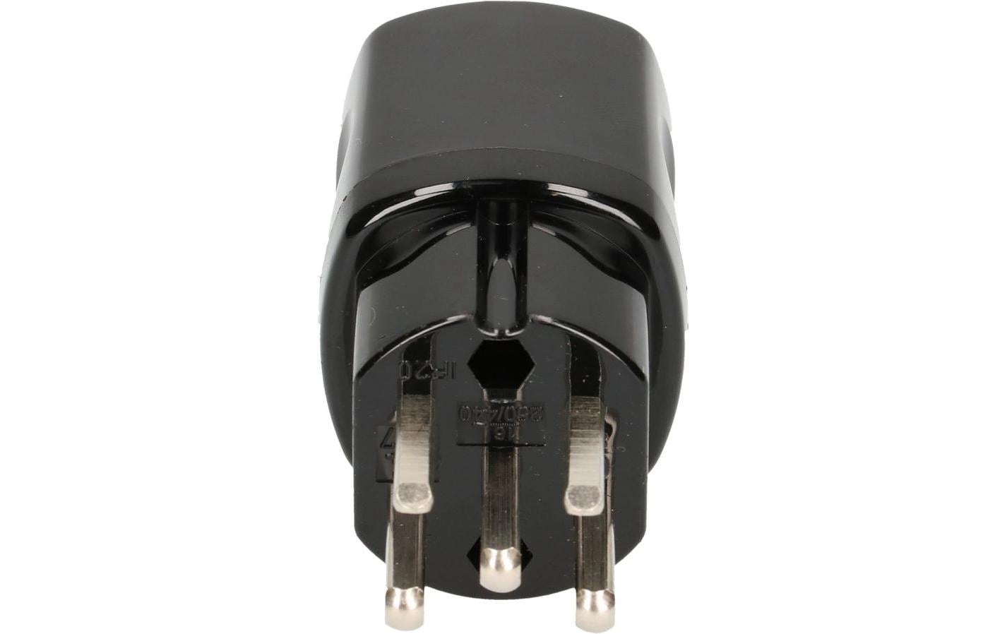Max Hauri AG Max Hauri Adapterkabel T25 zu Schraubklemme, 16 A 400 V, Kunststoff – schwarz