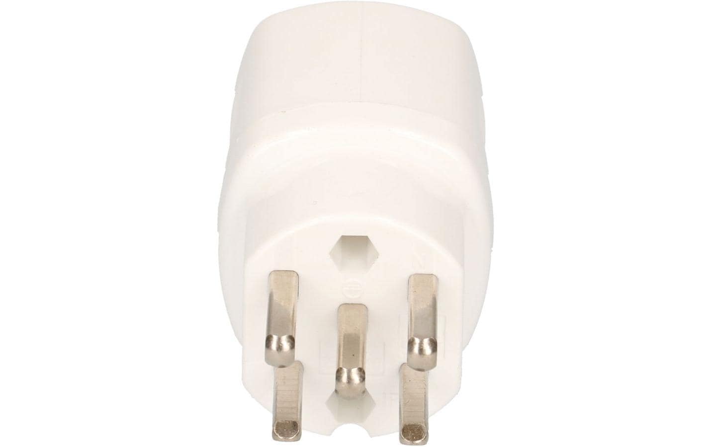 Max Hauri AG Max Hauri Montagestecker, T25 zu T23, 230 V 16 A, 38×80×41 mm – weiss