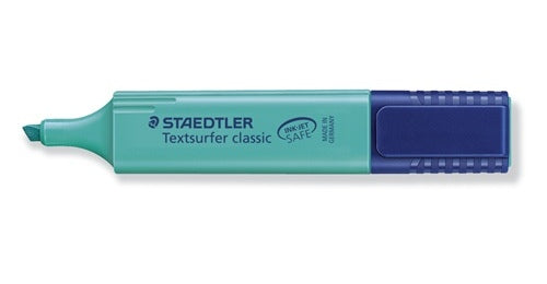 Staedtler Textsurfer Classic Textmarker – Türkis, Spitze 5 mm, nachfüllbar
