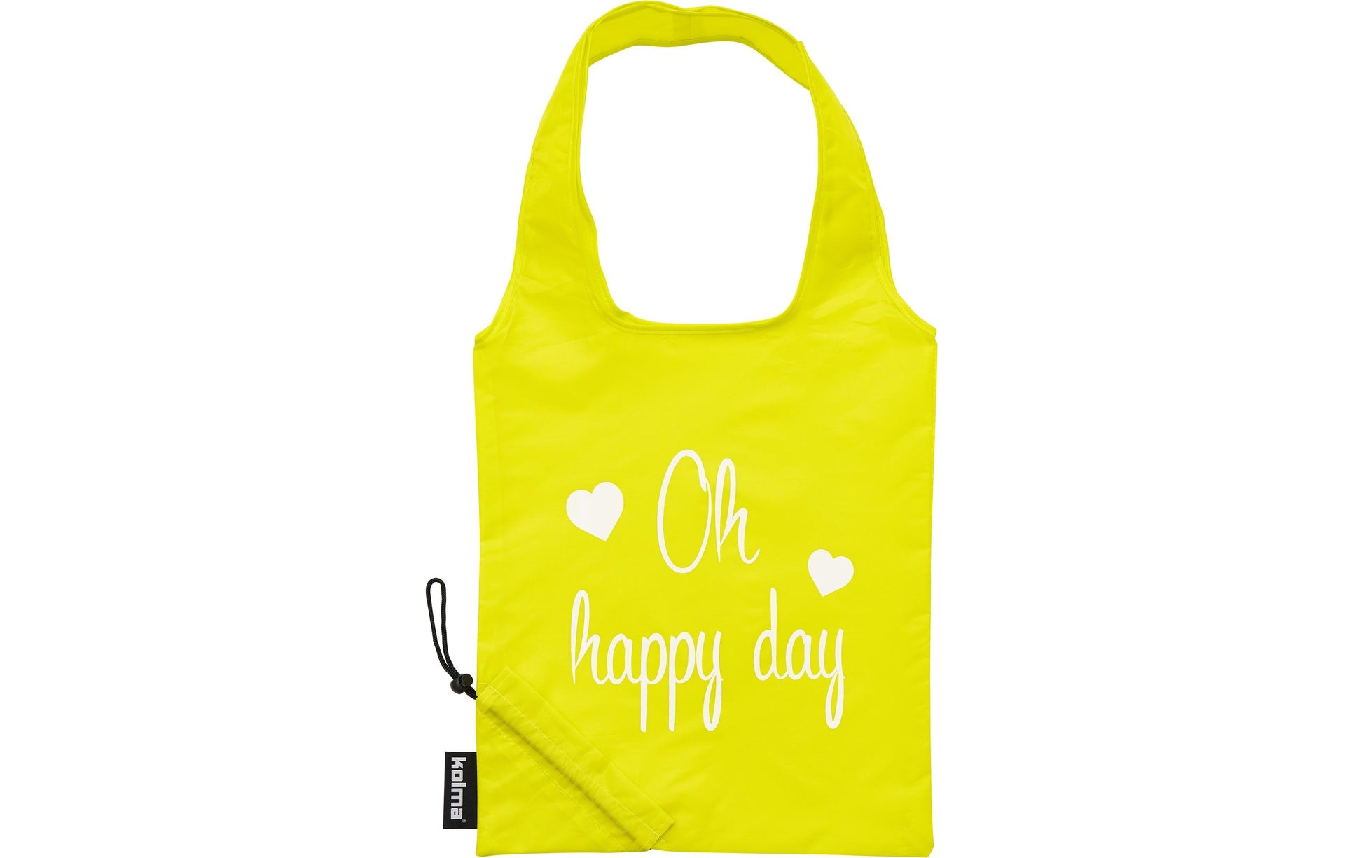 Kolma Stofftasche, rPET-Filz, Gelb, 345×390×5 mm