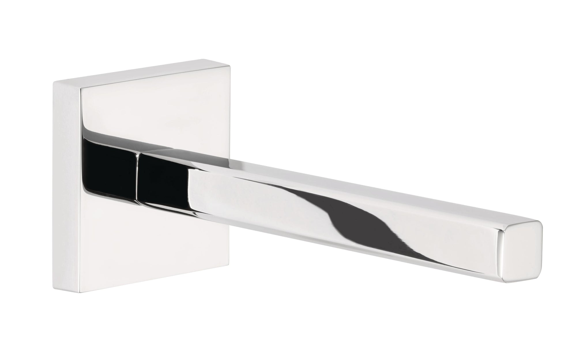 TESA Toilettenpapierhalter – Chrom, selbstklebend, 13,2 × 5 × 5 cm