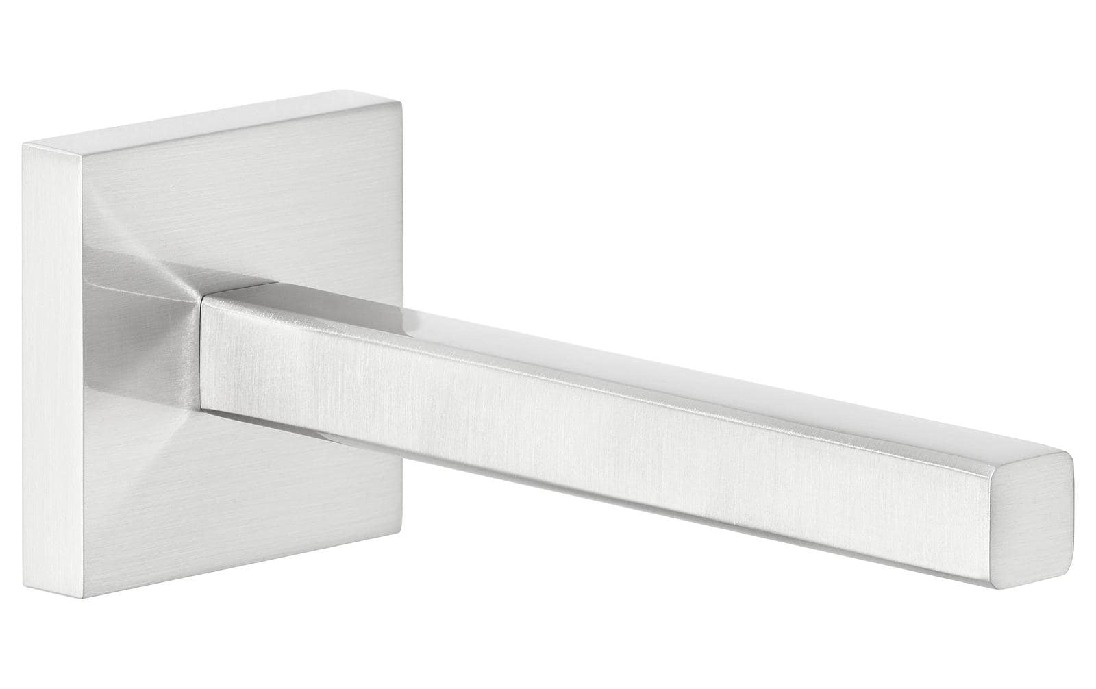 TESA Toilettenpapierhalter – Edelstahl, wandmontiert, klebend, 5 × 13,2 × 5 cm