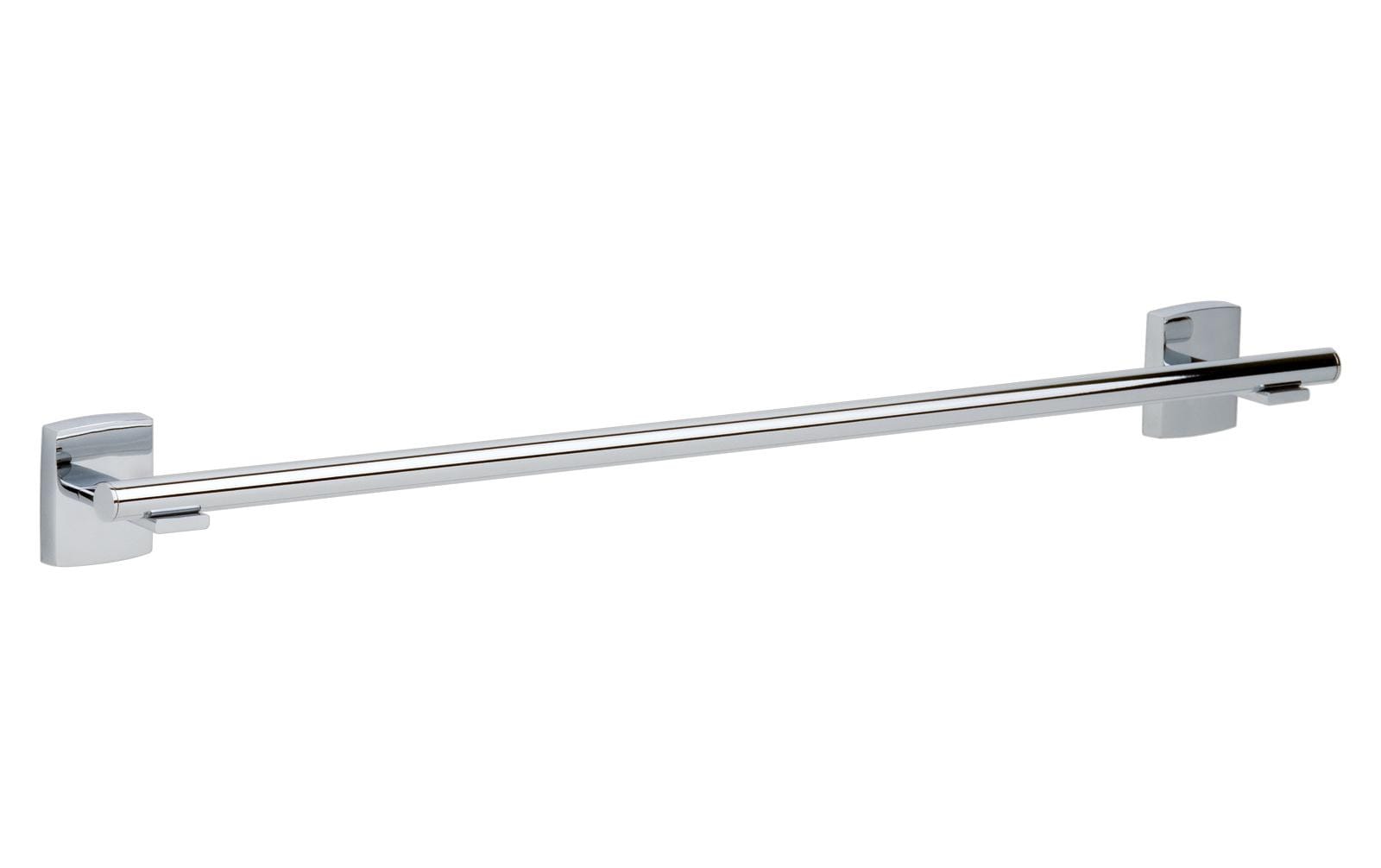 TESA Handtuchhalter – Klebemontage – 64,6 cm Breite – Silber – Metall