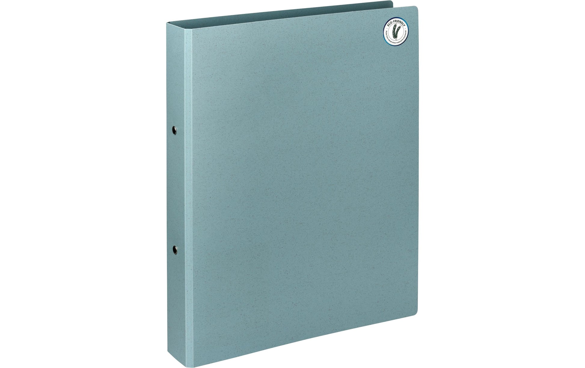 Kolma Zeigebuch – A4 Hochformat – 2-Ring, Ø 35 mm, Rücken 40 mm – Blau, Weizenstroh, Recyclingfähig