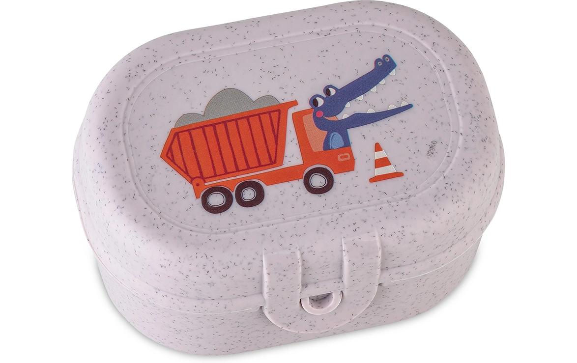 Koziol – Lunchbox 500 ml, 9,6 × 7 × 5,2 cm, Biokunststoff, mehrfarbig