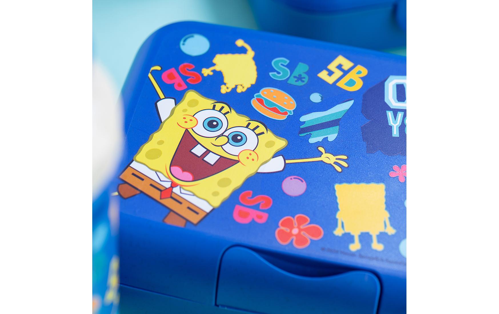 koziol Lunchbox 19 × 13,5 × 6,5 cm, Kunststoff (biozirkulär), mit Trennschale, mehrfarbig