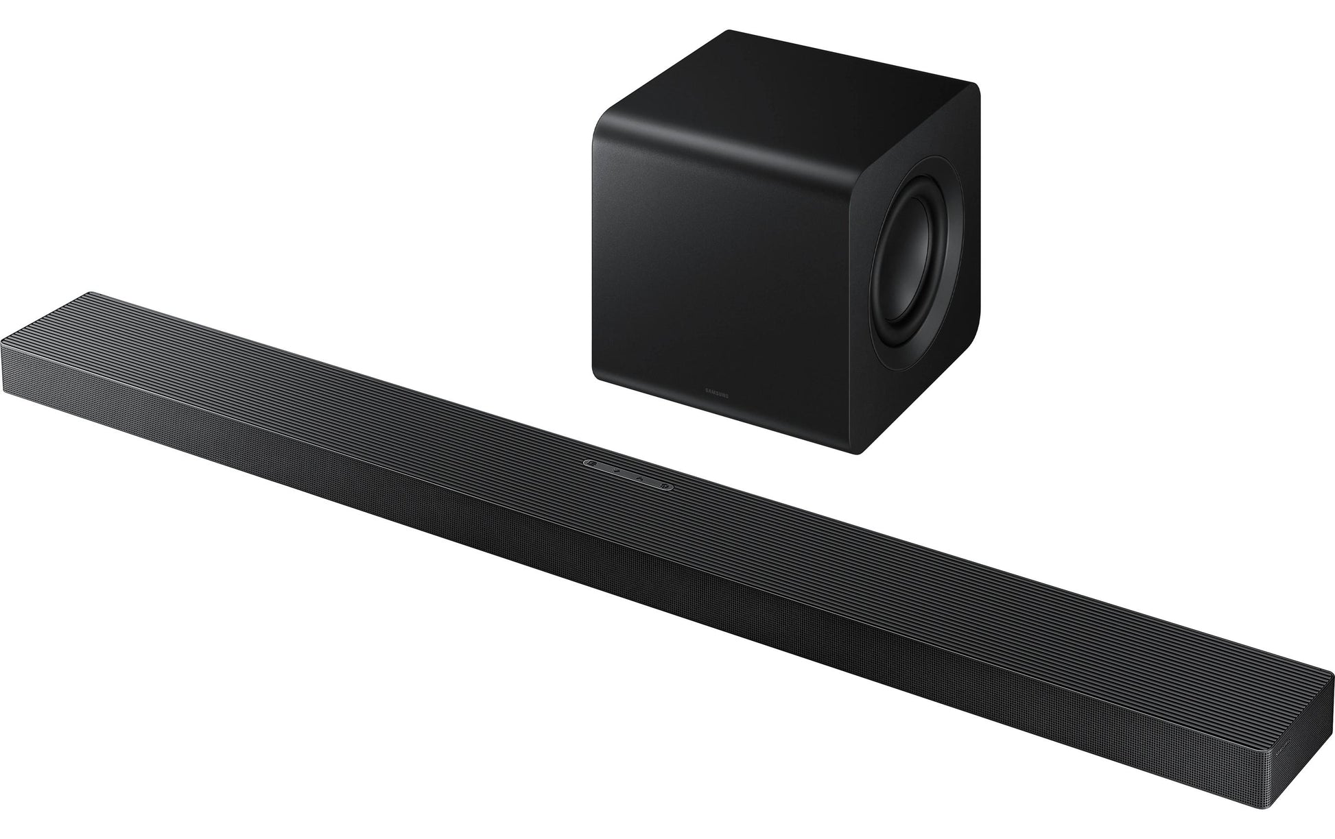 Samsung HW-QS700F – Soundbar mit kabellosem Subwoofer – 3.1.2, 345 W, für Apple AirPlay 2, HDMI 2.1, Schwarz