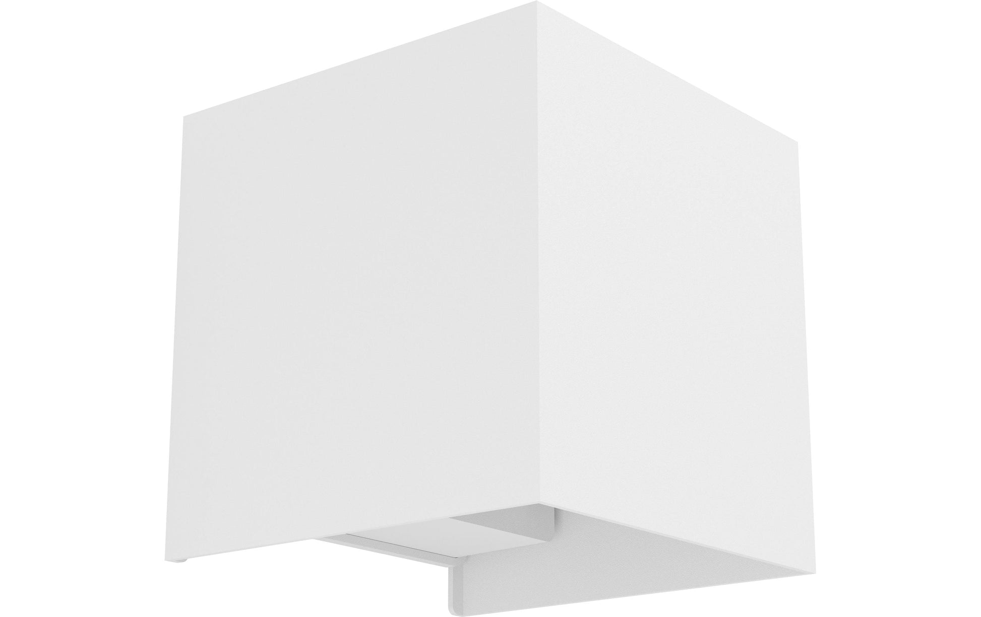 EGLO Wandleuchte VALMONTONE – 10 × 10 × 10 cm, 400 lm, 2 W, 3000 K, weiss, inkl. Leuchtmittel