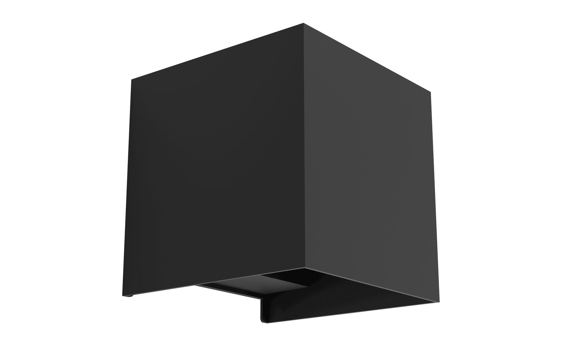 EGLO LED Wand-/Deckenleuchte VALMONTONE – 10 × 10 cm, 400 lm, 2 W, 3000 K, schwarz/transparent
