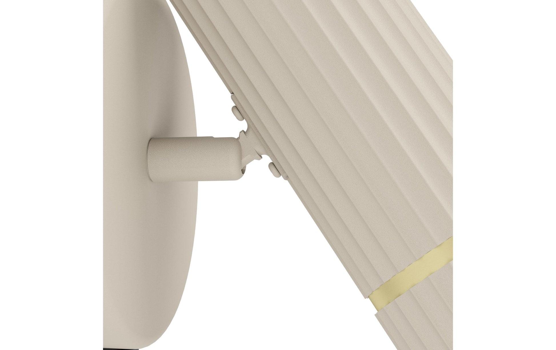 EGLO Wandleuchte CAMINIA – Ø 14 × 15,5 cm, 345 lm, 4,7 W, 3000 K, dimmbar, beige, Ein/Aus-Schalter