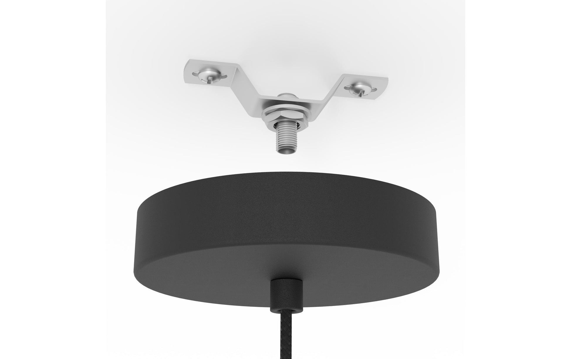 EGLO Pendelleuchte Romazzina – Ø 32,5 × 110 cm, 40 W, dimmbar, für ZigBee 3.0, schwarz, exkl. E27