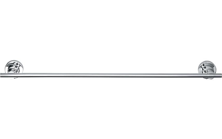 tesa Handtuchhalter – Klebemontage – 60 cm Breite – Silber – Metall