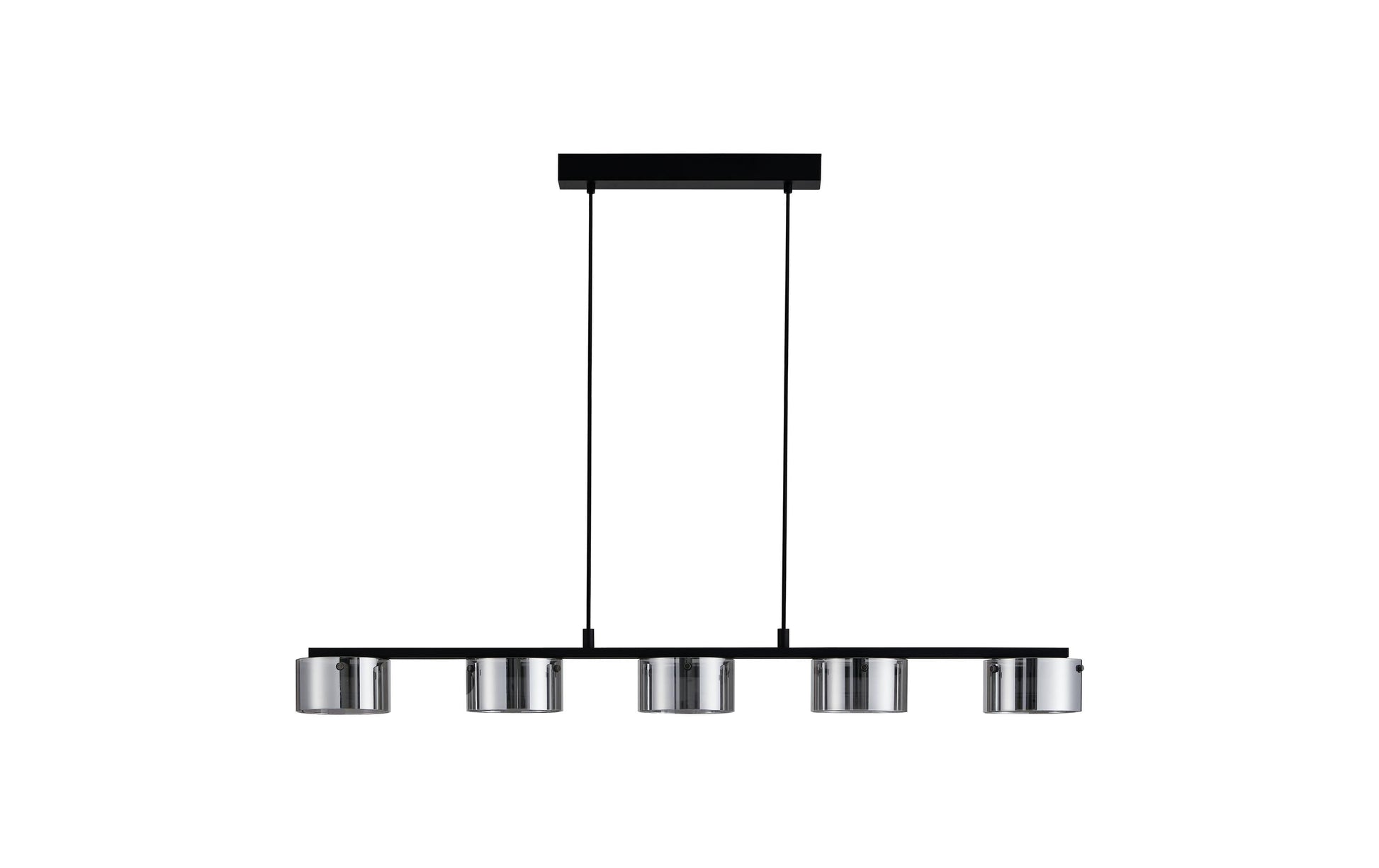 EGLO LED-Pendelleuchte COPILLOS – 15 × 116 × 150 cm, 3750 lm, 27 W, 3000 K, dimmbar, silber