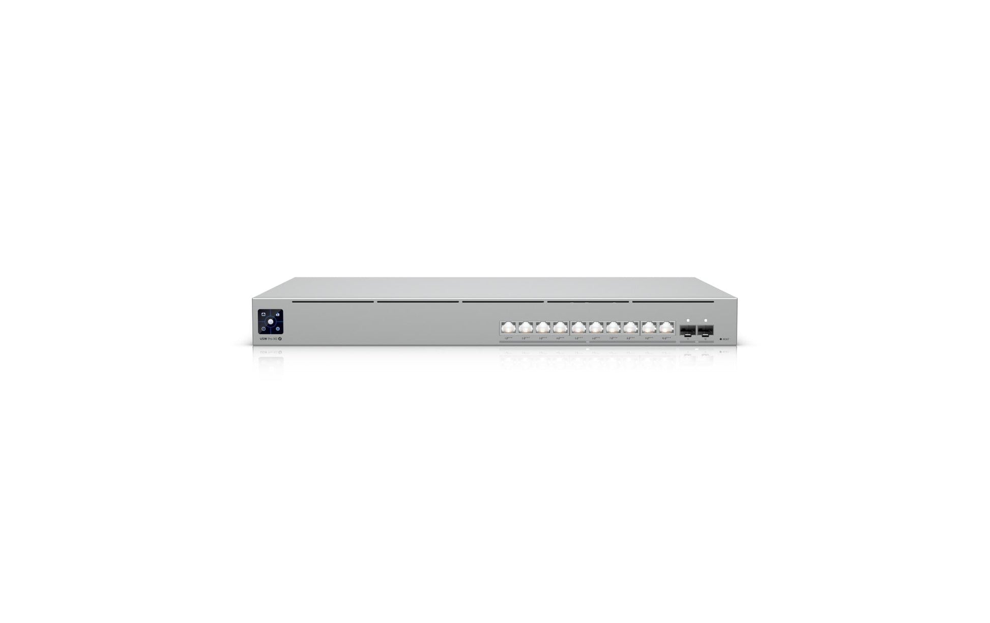 Ubiquiti Managed Switch – 10×10G, 2×SFP+, L2/L3, PoE++ 400 W, 1U