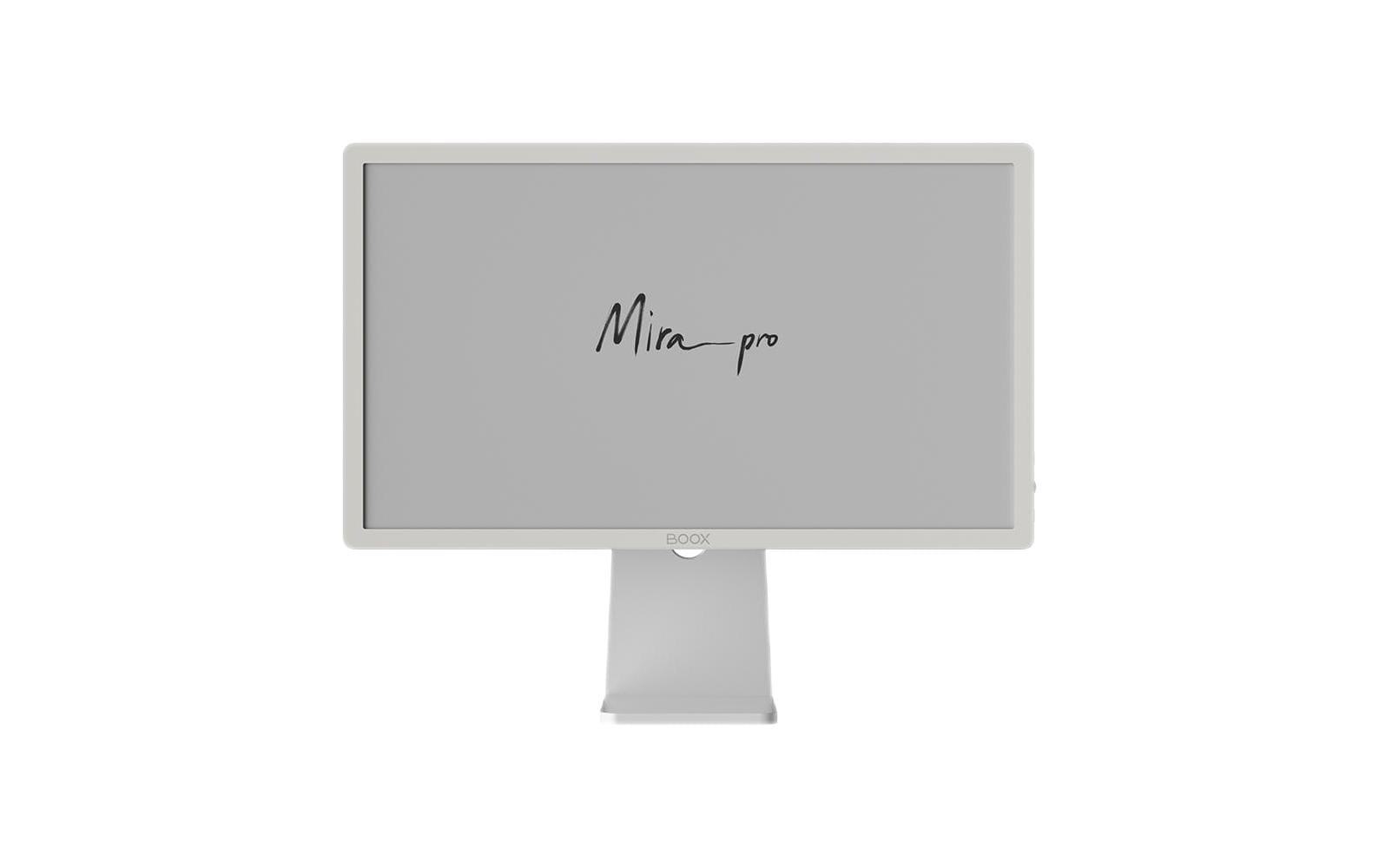 Onyx Mira Pro (Color) – Monitor, 25,3", 3200 × 1800, ePaper, Touch, HDMI, Lautsprecher, Grau