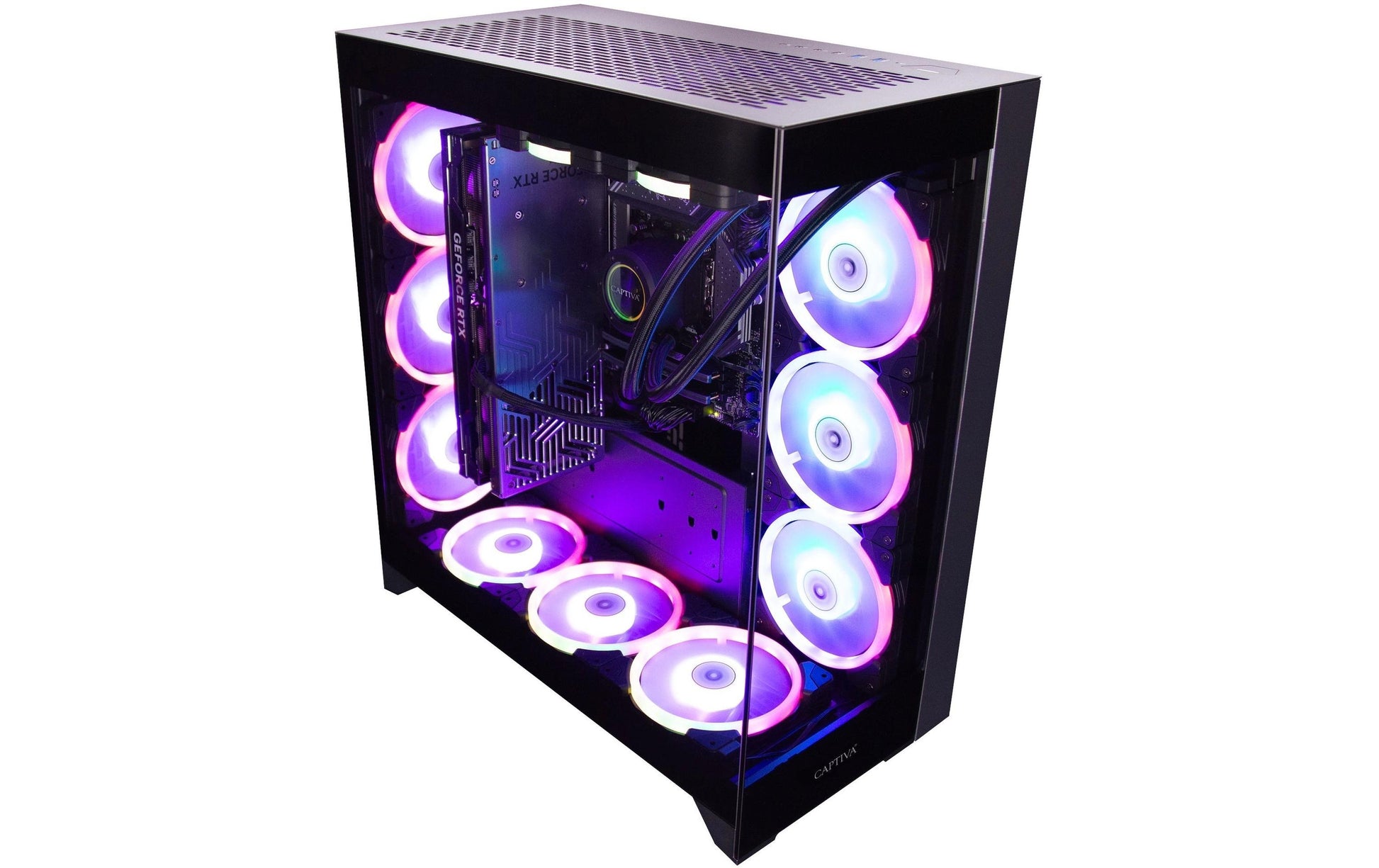 Captiva R90-249 Tower – AMD Ryzen 9 9900X3D, 64 GB RAM, 2 TB SSD, Windows 11 Home
