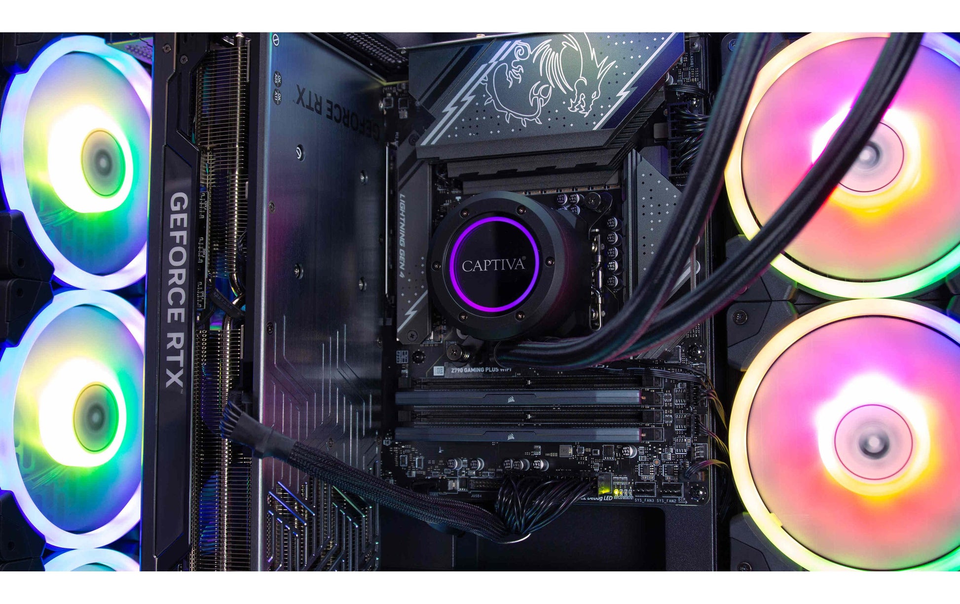 Captiva R90-249 Tower – AMD Ryzen 9 9900X3D, 64 GB RAM, 2 TB SSD, Windows 11 Home