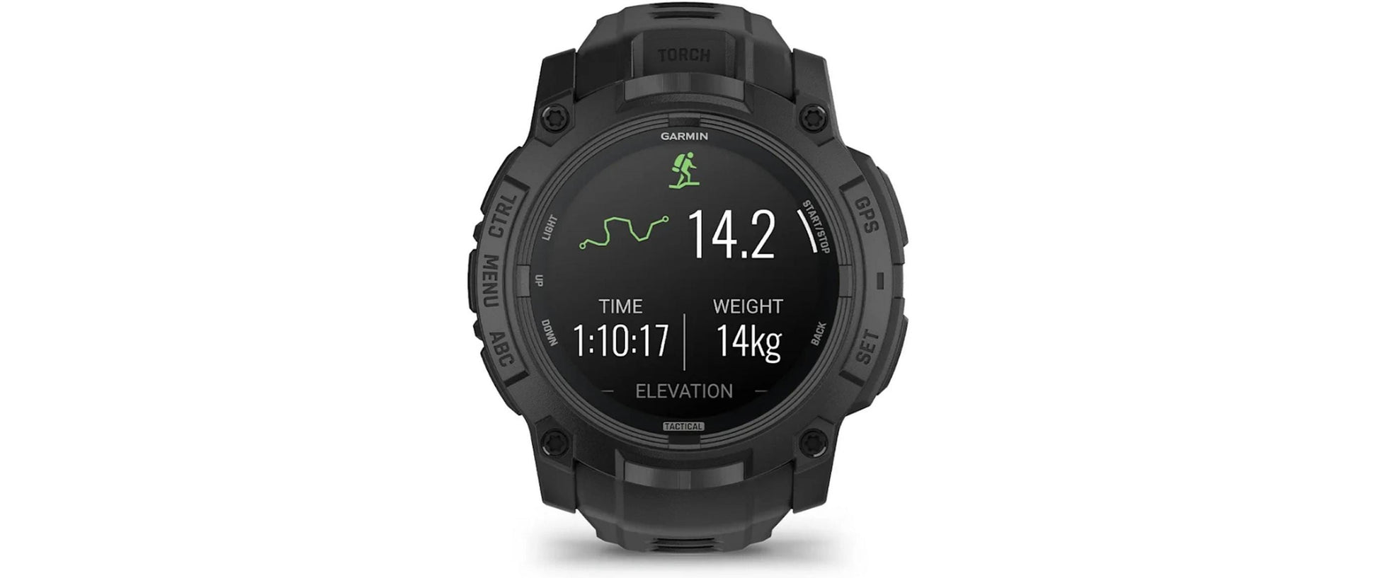 Garmin Instinct 3 AMOLED Tactical Edition – GPS-Smartwatch – 50 mm, GPS, Bluetooth, AMOLED, Schwarz