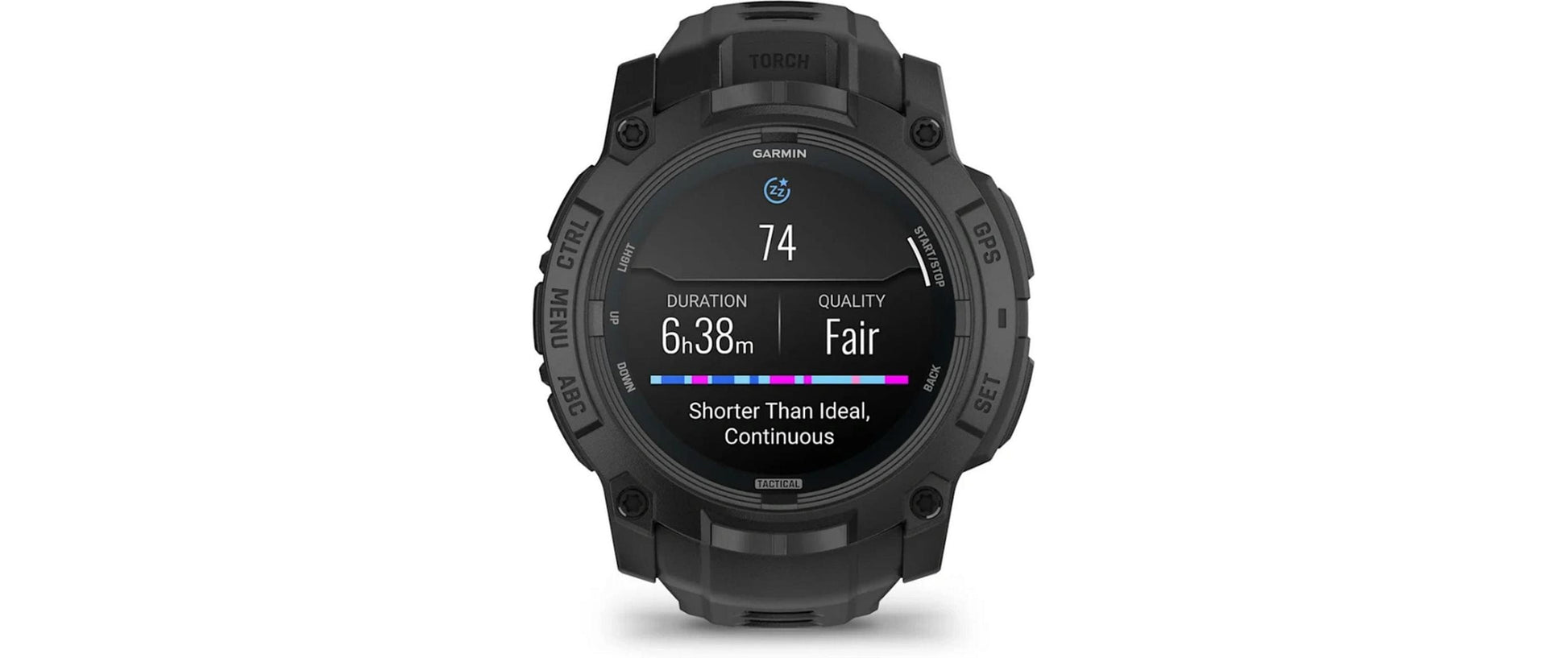 Garmin Instinct 3 AMOLED Tactical Edition – GPS-Smartwatch – 50 mm, GPS, Bluetooth, AMOLED, Schwarz