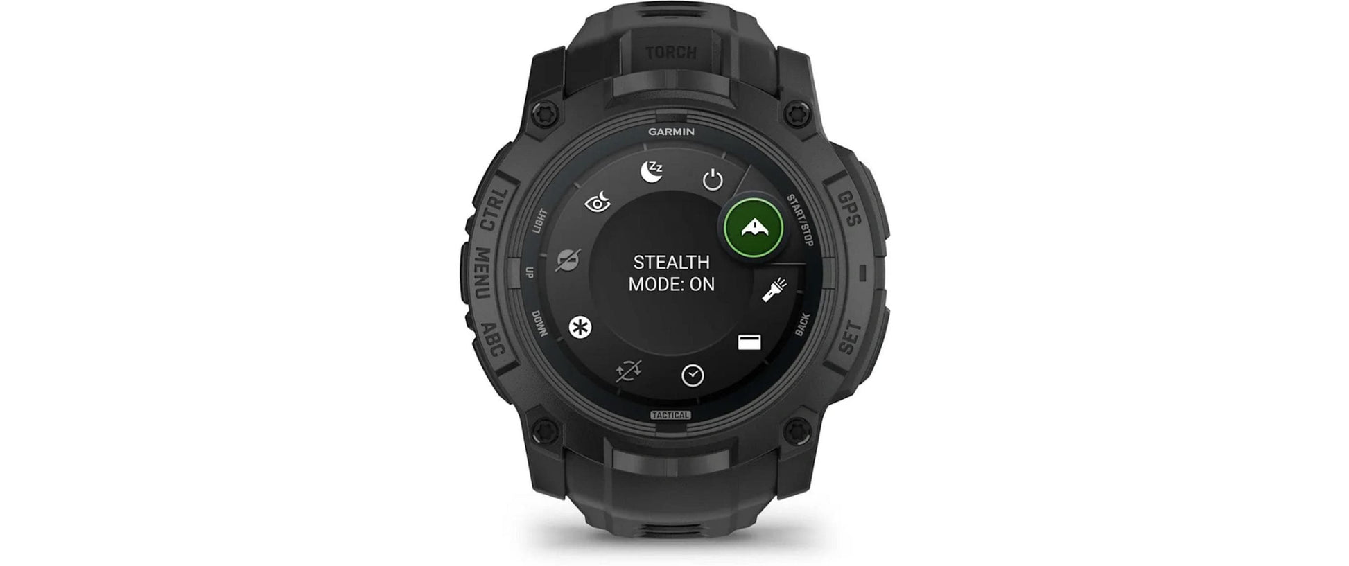 Garmin Instinct 3 AMOLED Tactical Edition – GPS-Smartwatch – 50 mm, GPS, Bluetooth, AMOLED, Schwarz