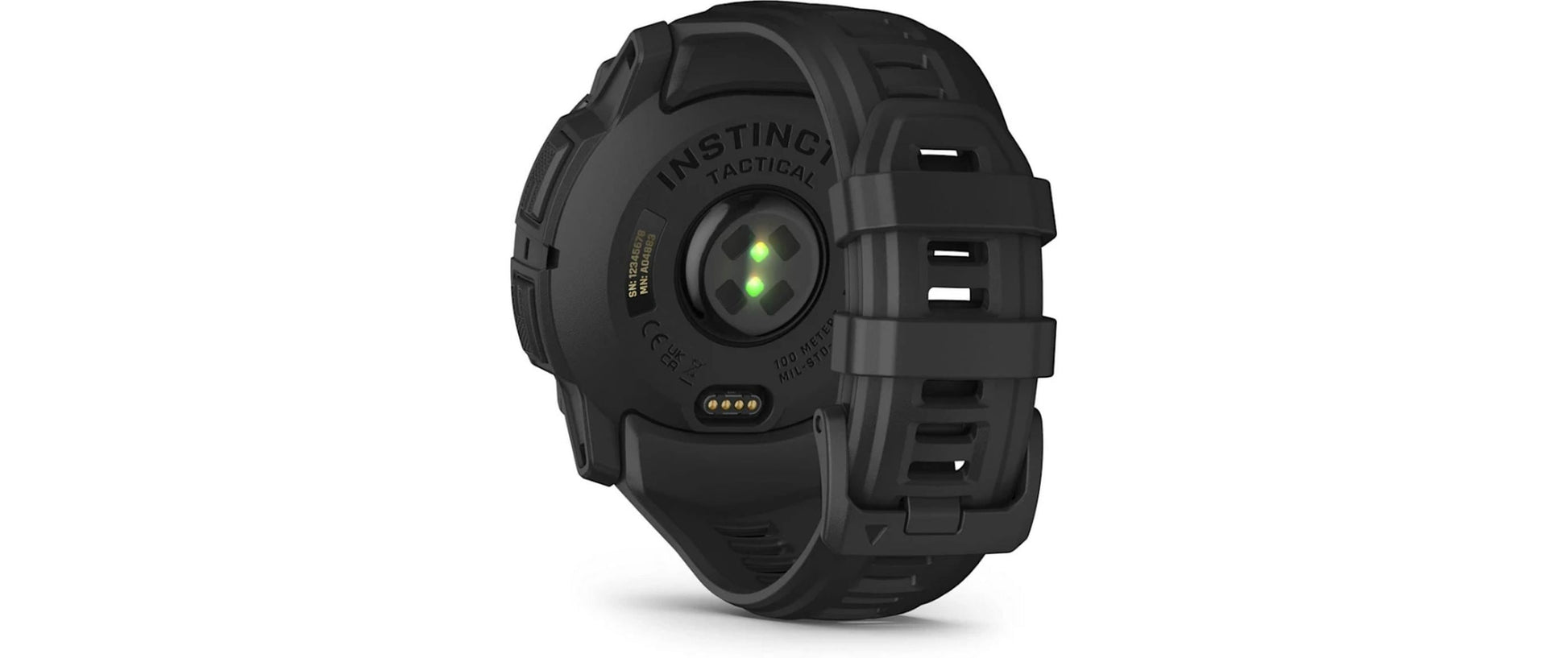 Garmin Instinct 3 AMOLED Tactical Edition – GPS-Smartwatch – 50 mm, GPS, Bluetooth, AMOLED, Schwarz