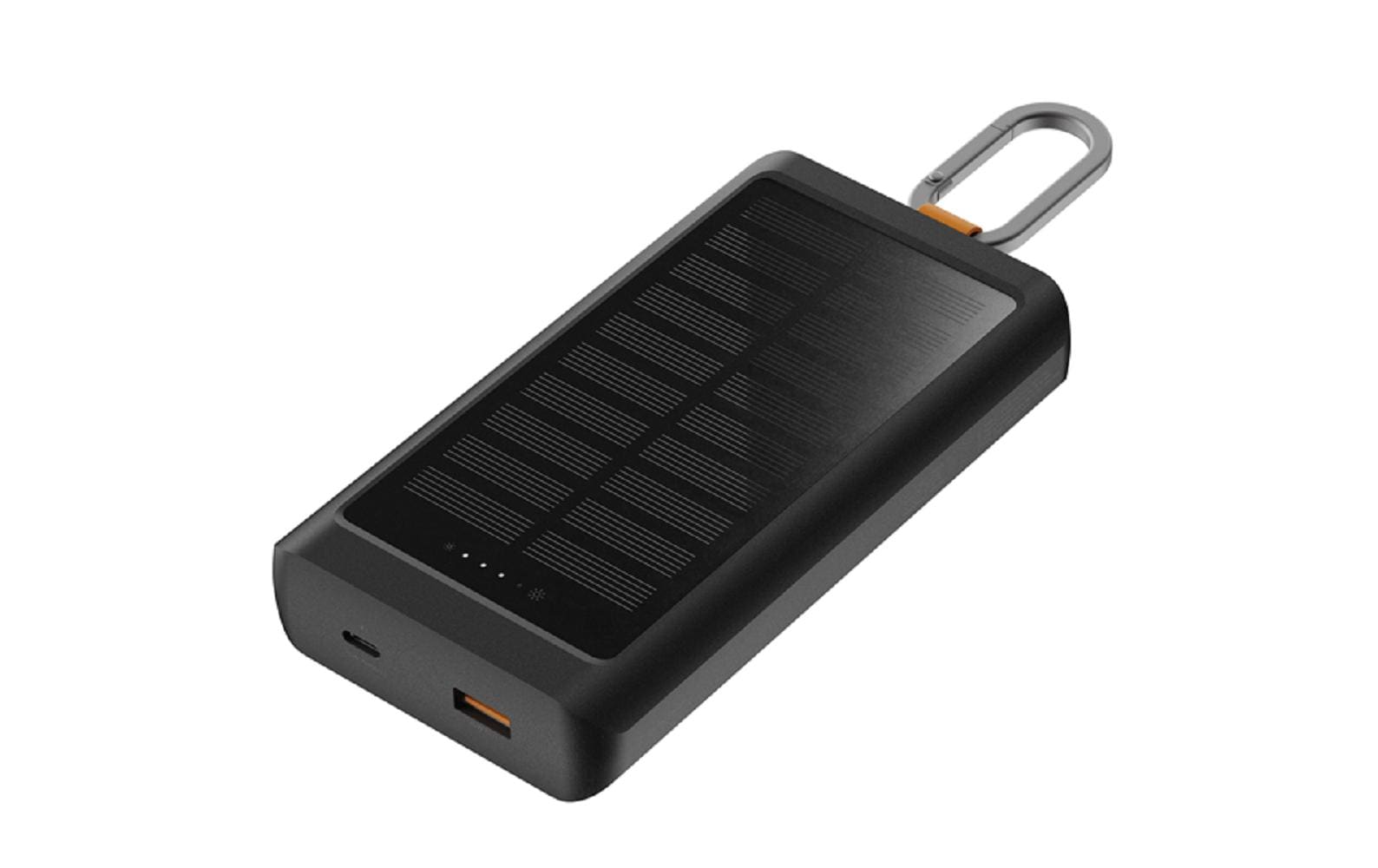 Xtorm XG2S101 Solar Powerbank 10'000 mAh – 15 W PD, 1× USB-C, 1× USB-A, Schwarz
