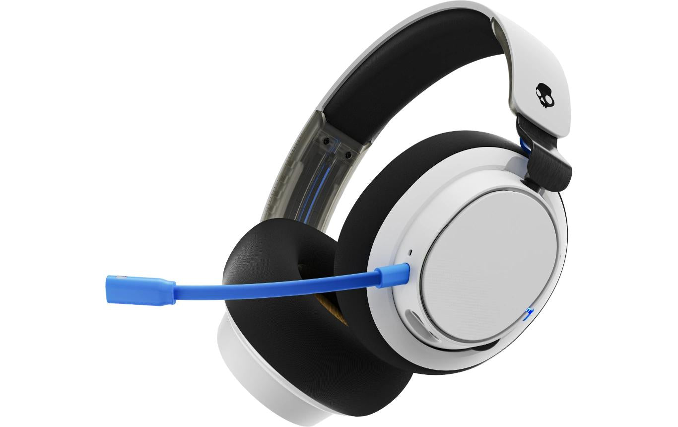 Skullcandy SLYR Pro – Over-Ear Gaming-Headset – Bluetooth, Boom-Mikrofon – Weiss – bis 24 h